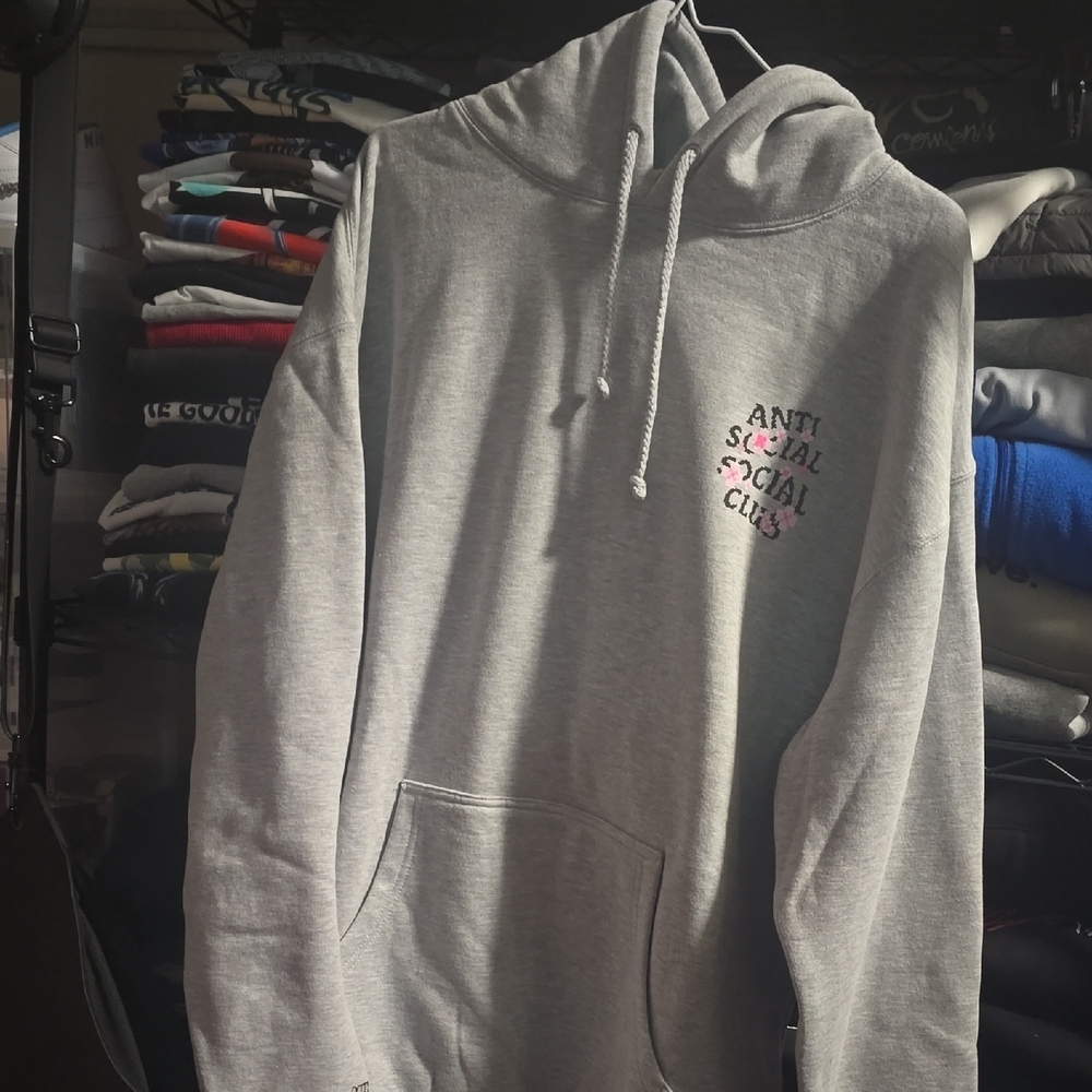 Mind Craft Anti Social Social Club Heather Gray Hoodie